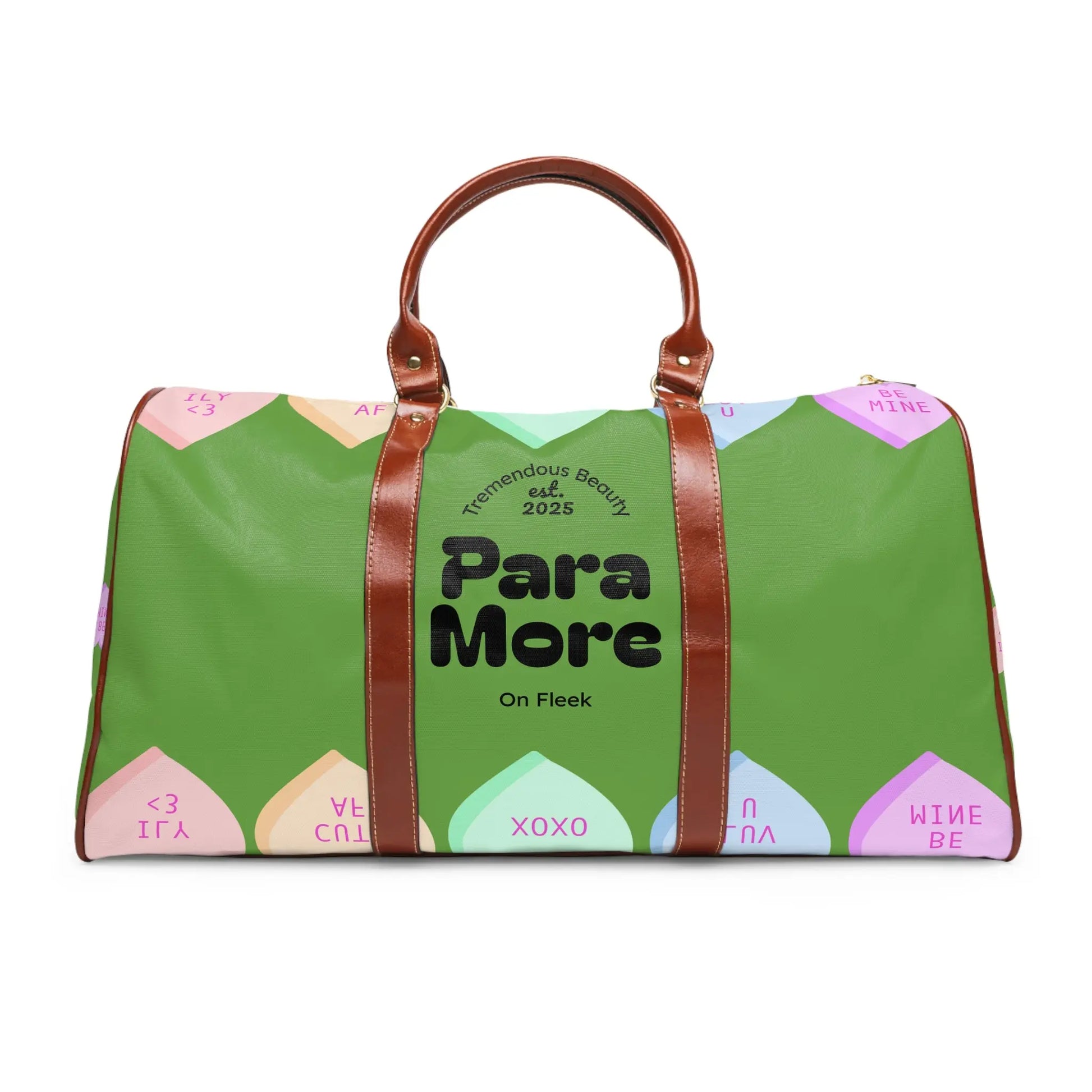 Stylish Waterproof Travel Bag for Adventurers, Carry-On Luggage, Weekend Getaway, Vacation Essentials, Trendy Overnight Tote Printify