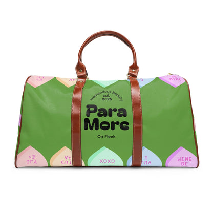 Stylish Waterproof Travel Bag for Adventurers, Carry-On Luggage, Weekend Getaway, Vacation Essentials, Trendy Overnight Tote Printify