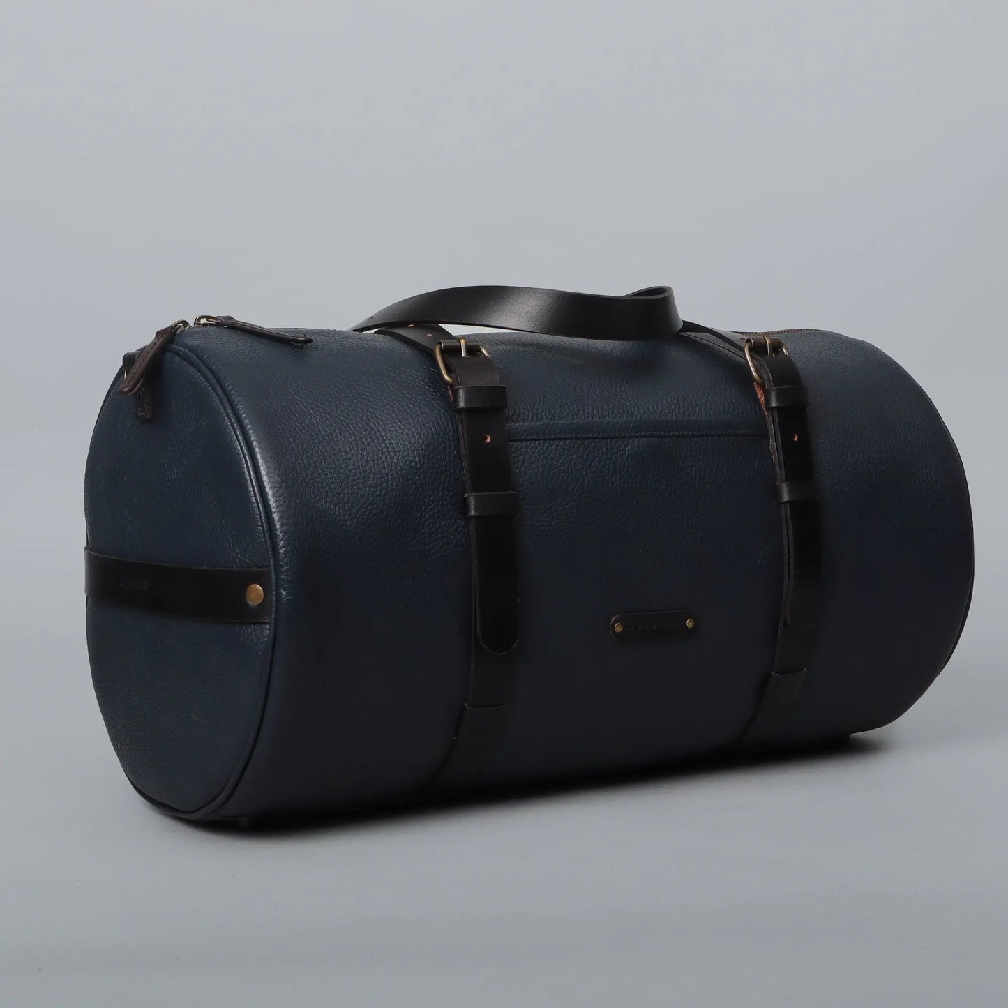 Miami Leather Gym Bag Cyan Beech