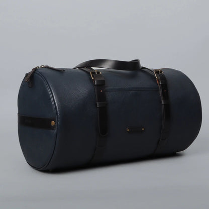 Miami Leather Gym Bag Cyan Beech