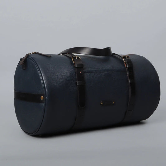 Miami Leather Gym Bag Cyan Beech