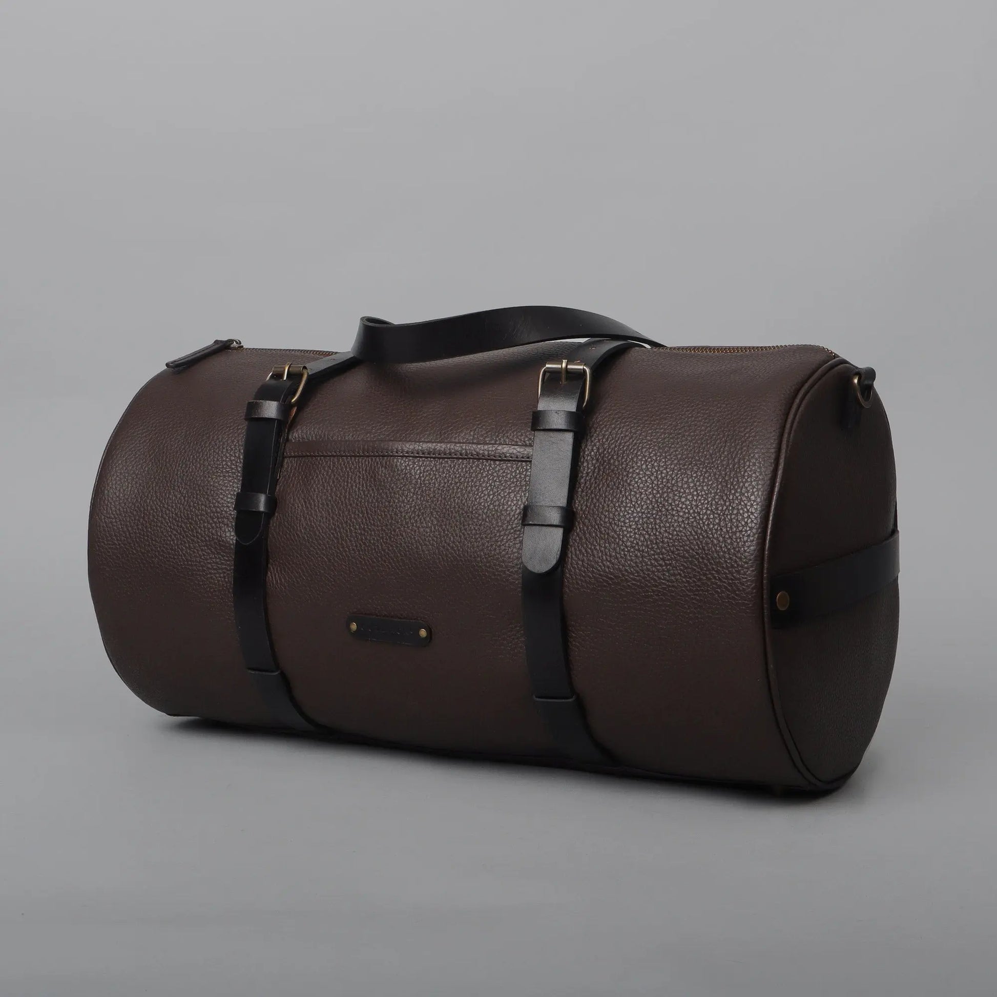 Miami Leather Gym Bag Cyan Beech