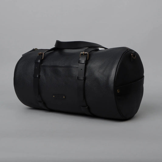 Miami Leather Gym Bag Cyan Beech