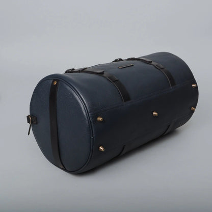 Miami Leather Gym Bag Cyan Beech