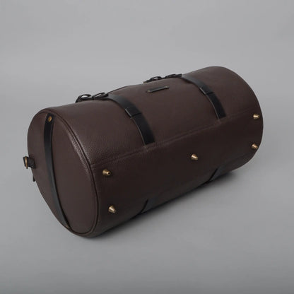 Miami Leather Gym Bag Cyan Beech