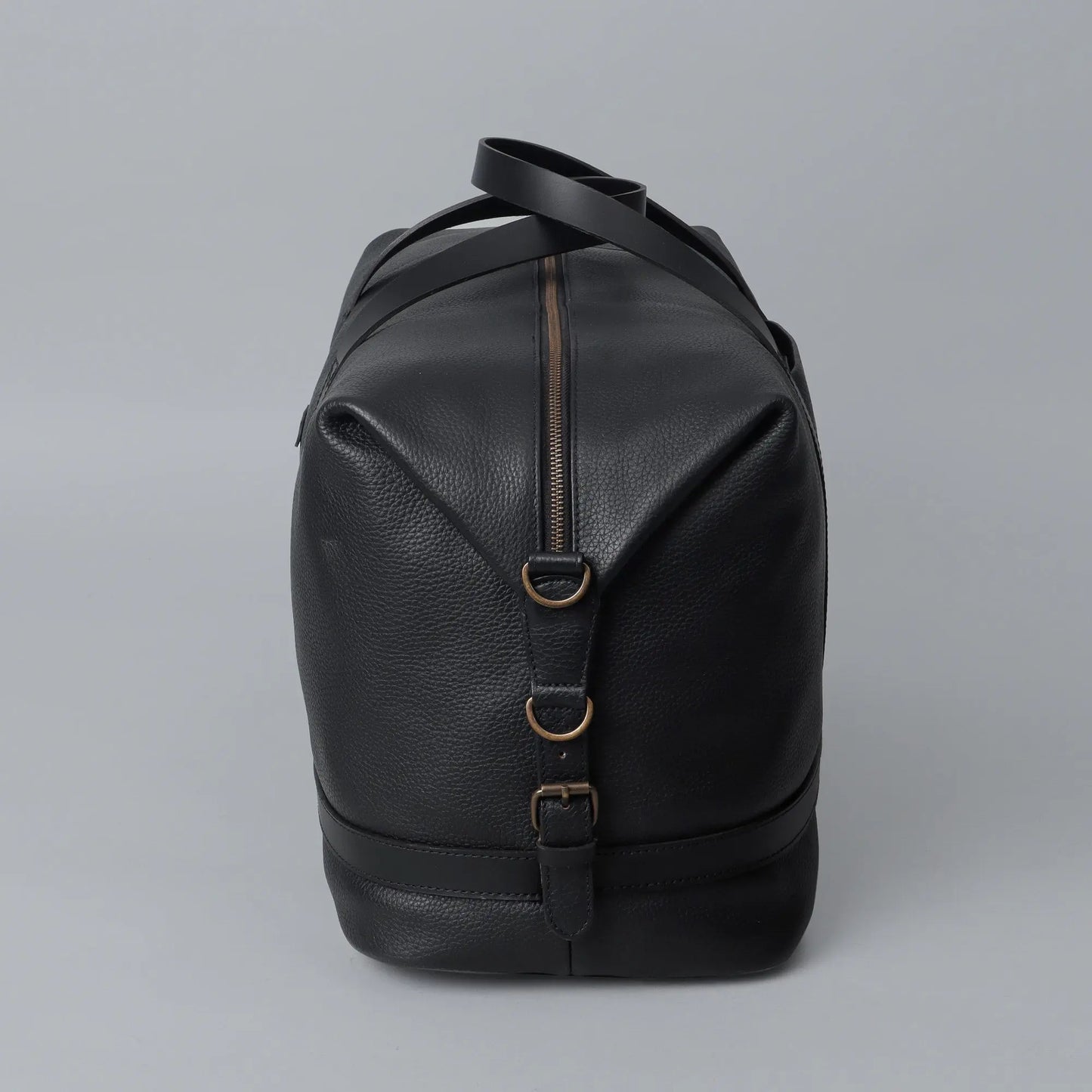 Runway Leather Travel Bag Cyan Beech