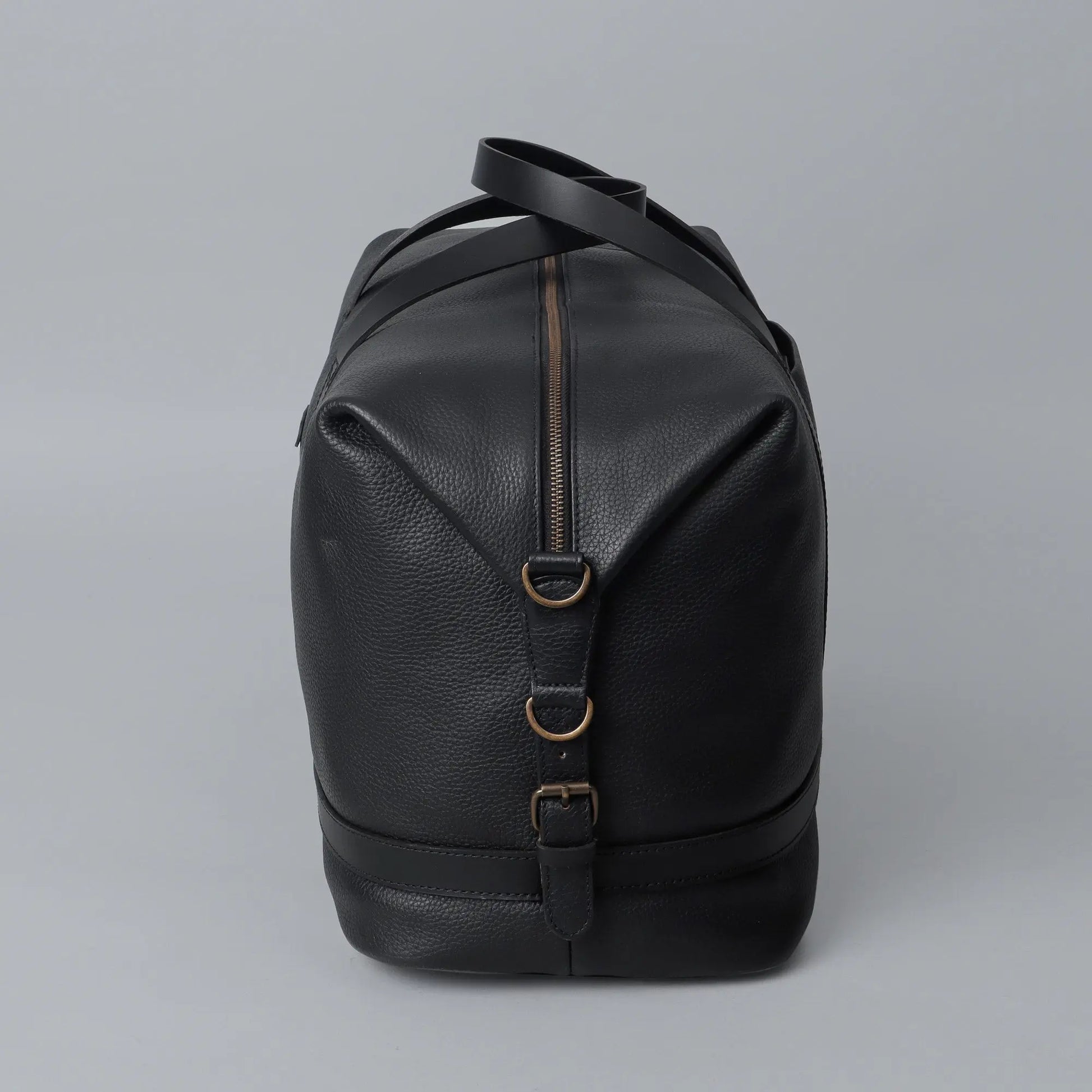 Runway Leather Travel Bag Cyan Beech