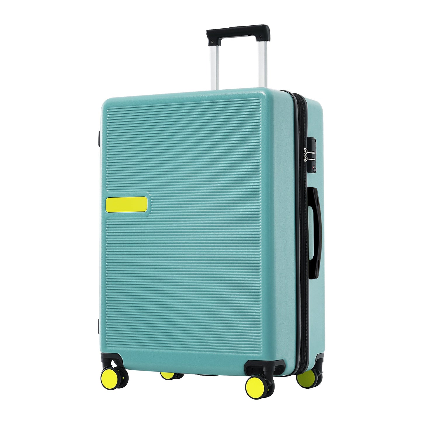 Contrast Color Hardshell Luggage 24inch Expandable Spinner Suitcase