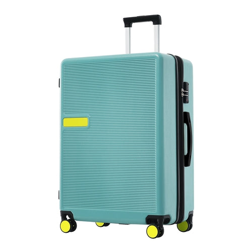 Contrast Color Hardshell Luggage 24inch Expandable Spinner Suitcase