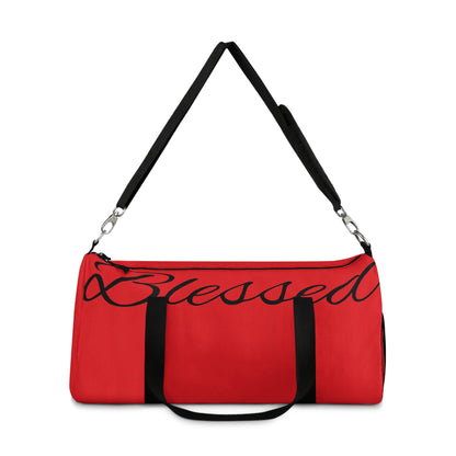 Blessed Duffel Bag - Stylish Gym Tote, Motivational Travel Bag, Perfect for Workouts, Yoga, Weekend Getaways, Gifts for Him or Her