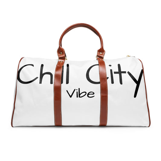 Chill City Vibe Travel Bag | Waterproof Weekend Tote, Travel Duffel, Gym Bag, Vacation Carry-on, Stylish Luggage