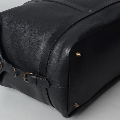 Runway Leather Travel Bag Cyan Beech
