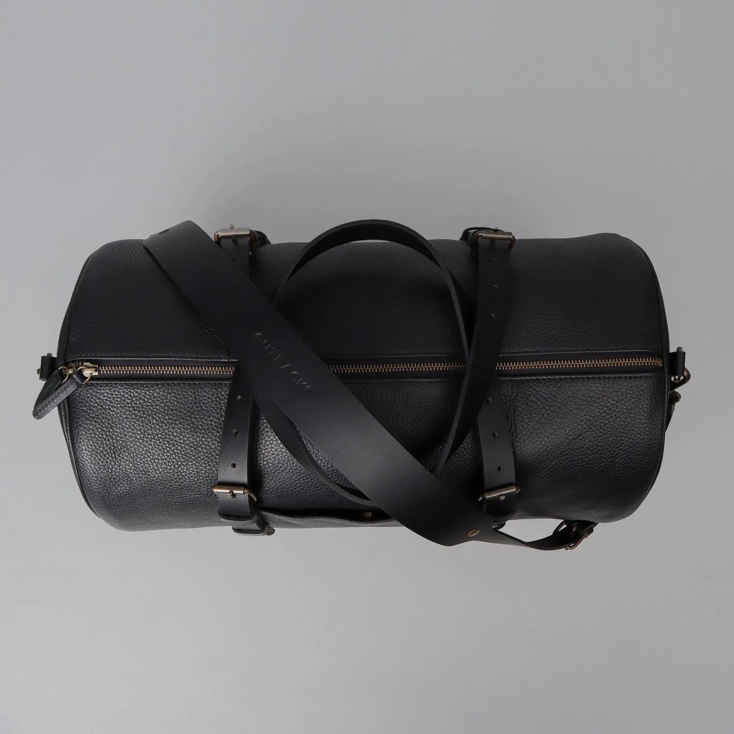 Miami Leather Gym Bag Cyan Beech