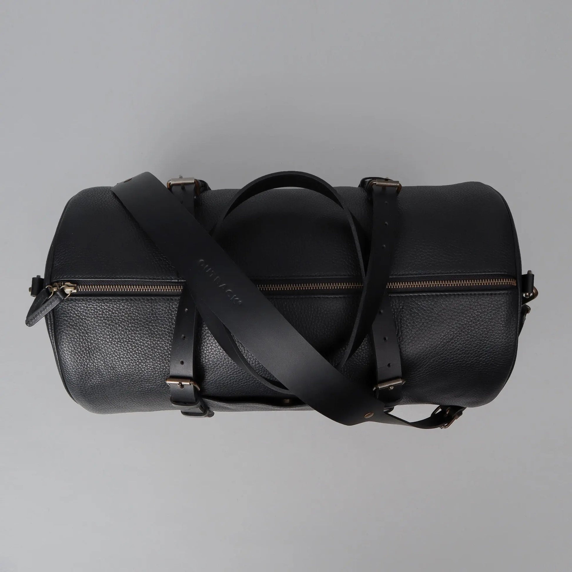 Miami Leather Gym Bag Cyan Beech