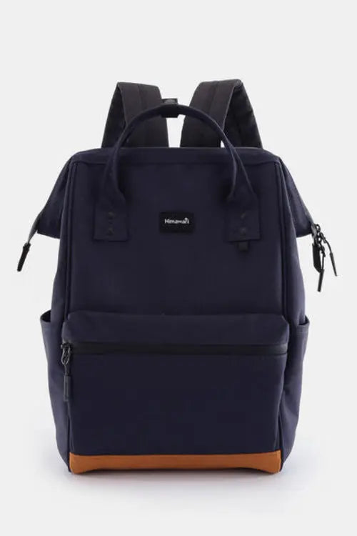 Himawari Waterproof Canvas Travel Backpack Bag with USB Port Jade Icarus
