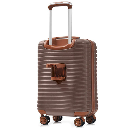 Hardshell Luggage Set with TSA Lock, 360° Spinner Wheels, Lightweight