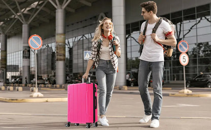 Luggage Sets 3 Piece, Expandable Hard shell ABS Suitcases with Double