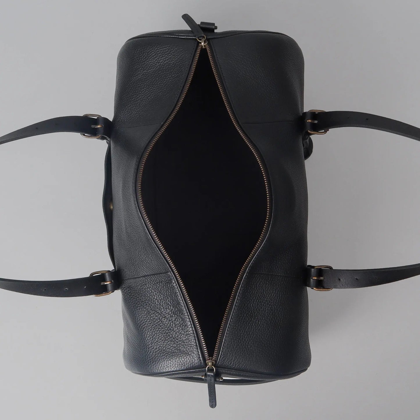 Miami Leather Gym Bag Cyan Beech