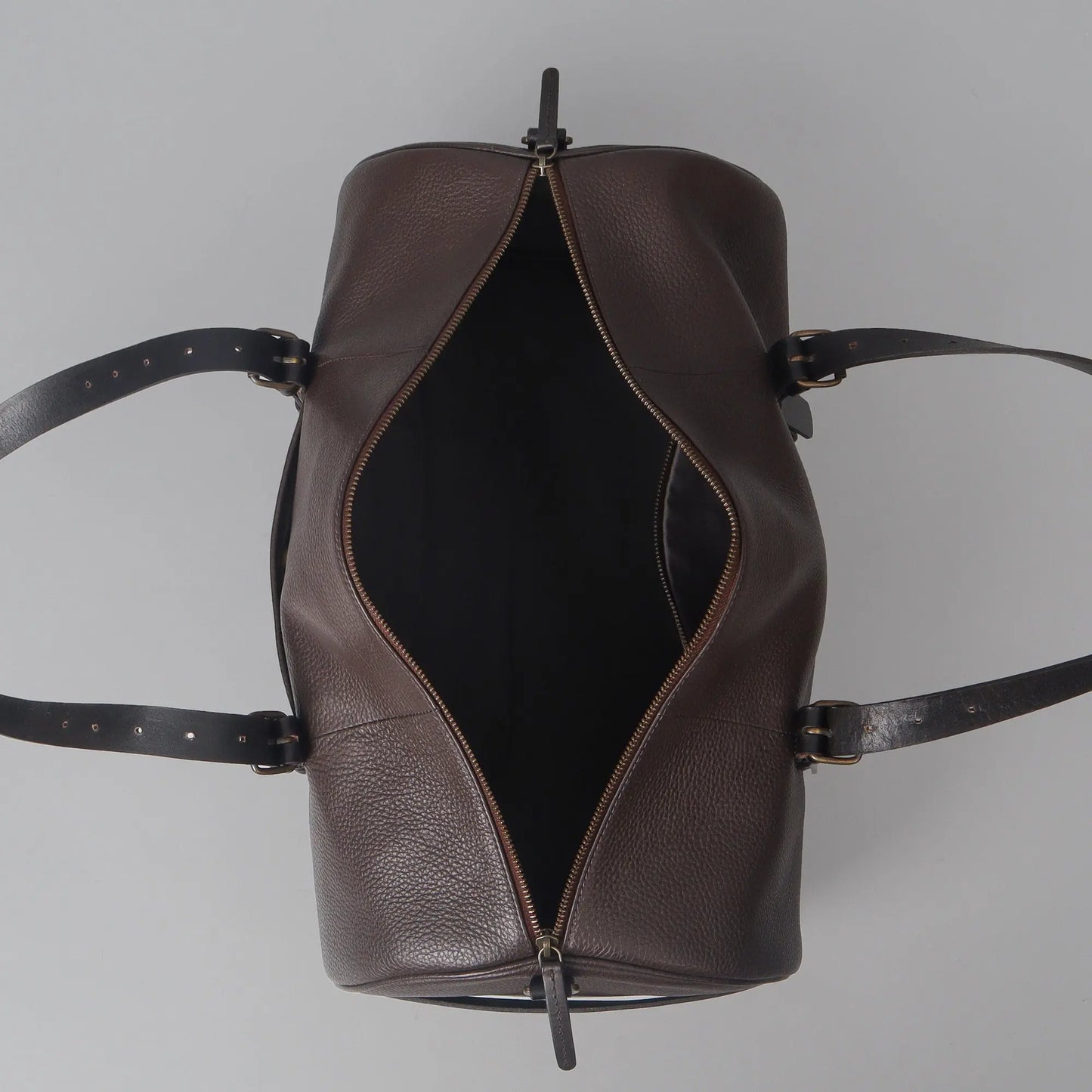 Miami Leather Gym Bag Cyan Beech