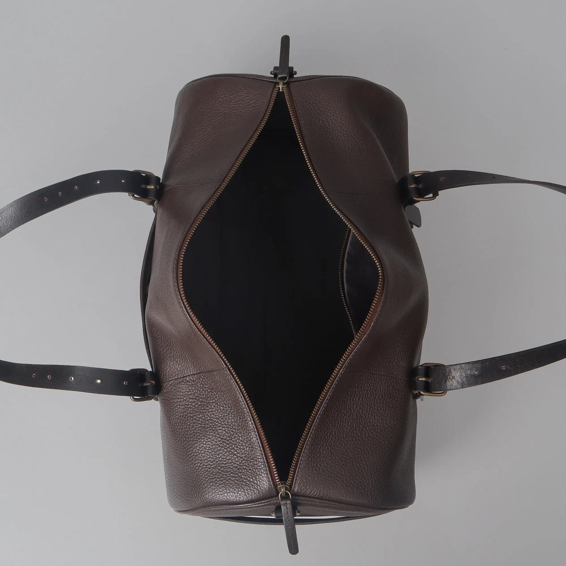 Miami Leather Gym Bag Cyan Beech