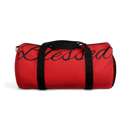 Blessed Duffel Bag - Stylish Gym Tote, Motivational Travel Bag, Perfect for Workouts, Yoga, Weekend Getaways, Gifts for Him or Her