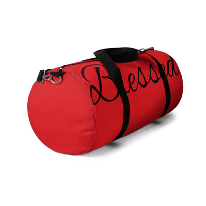 Blessed Duffel Bag - Stylish Gym Tote, Motivational Travel Bag, Perfect for Workouts, Yoga, Weekend Getaways, Gifts for Him or Her