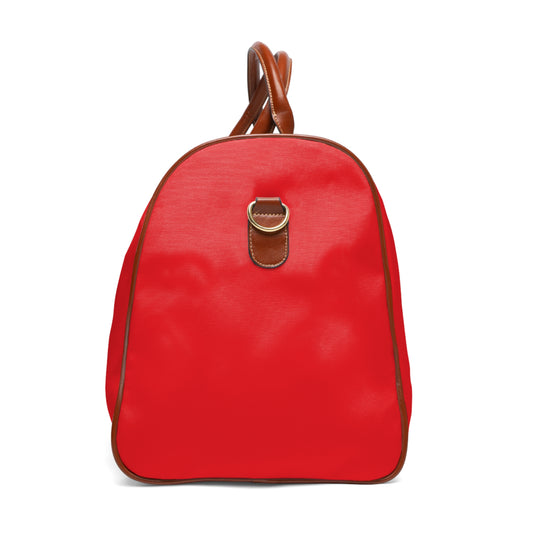 Chic Waterproof Travel Bag for Adventurers, Overnight Getaways, Gym, Beach, Gifts, 'Miss You' Design