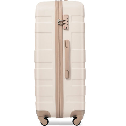 Luggage Sets New Model   ABS Hardshell 3pcs Clearance Luggage Hardside Sangria Beech