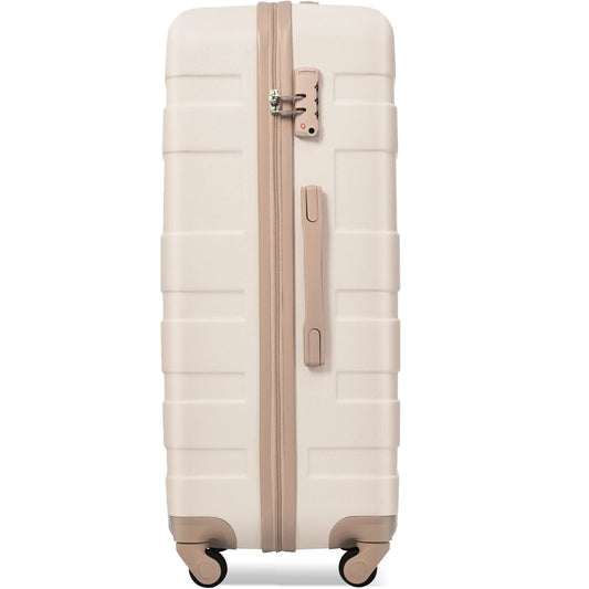 Luggage Sets New Model   ABS Hardshell 3pcs Clearance Luggage Hardside Sangria Beech