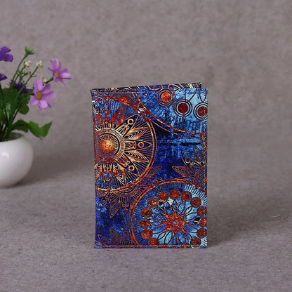Printed Passport Cover Travel Passport Clip, PU Leather Passport Holder, Lightweight Wallet Protection. Passport Protective Case TravelTimesAwait