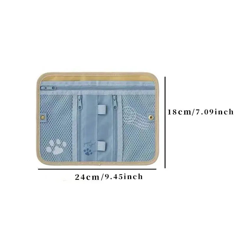 Cartoon Printing Travel Passport Bag ID Card Holder Cash Ticket Organizer ID Bag designer personalized ID card holder TravelTimesAwait