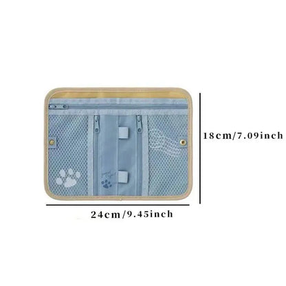 Cartoon Printing Travel Passport Bag ID Card Holder Cash Ticket Organizer ID Bag designer personalized ID card holder TravelTimesAwait