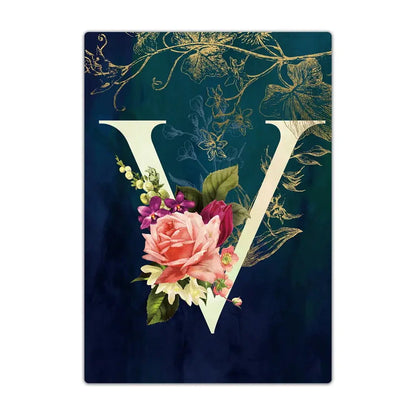 Passport Holder Travel Wallet Leather Passport Cover Cards Travel Wallet Document Organizer Case Flower Letter Name Pattern TravelTimesAwait