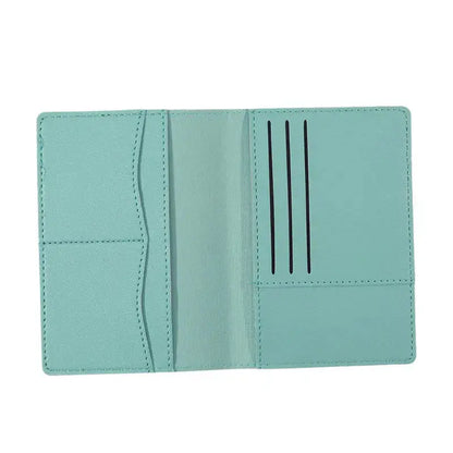 Travel PU Passport Cover Multiple Card Slots Passport Bag Bussiness Ticket Holder Passport Holder Case Travel Accessories TravelTimesAwait