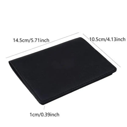 Travel PU Passport Cover Multiple Card Slots Passport Bag Bussiness Ticket Holder Passport Holder Case Travel Accessories TravelTimesAwait