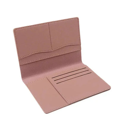Multi Functional Passport Clips Tourist Passport Protection Sets Document Bags Fashion Holder Case Wallet ID Bank Card Holders TravelTimesAwait