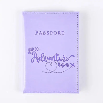 Passport Holder Wallet Cover Travel Essentials Pu Leather Card Case International Travel Accessories for Women/Men TravelTimesAwait
