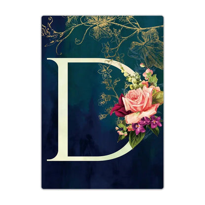 Passport Holder Travel Wallet Leather Passport Cover Cards Travel Wallet Document Organizer Case Flower Letter Name Pattern TravelTimesAwait