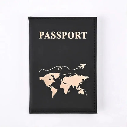 Passport Cover Passport Holder World Map Organizer Protective Card Case Credit Card Holder ID Document Passport Wallet TravelTimesAwait