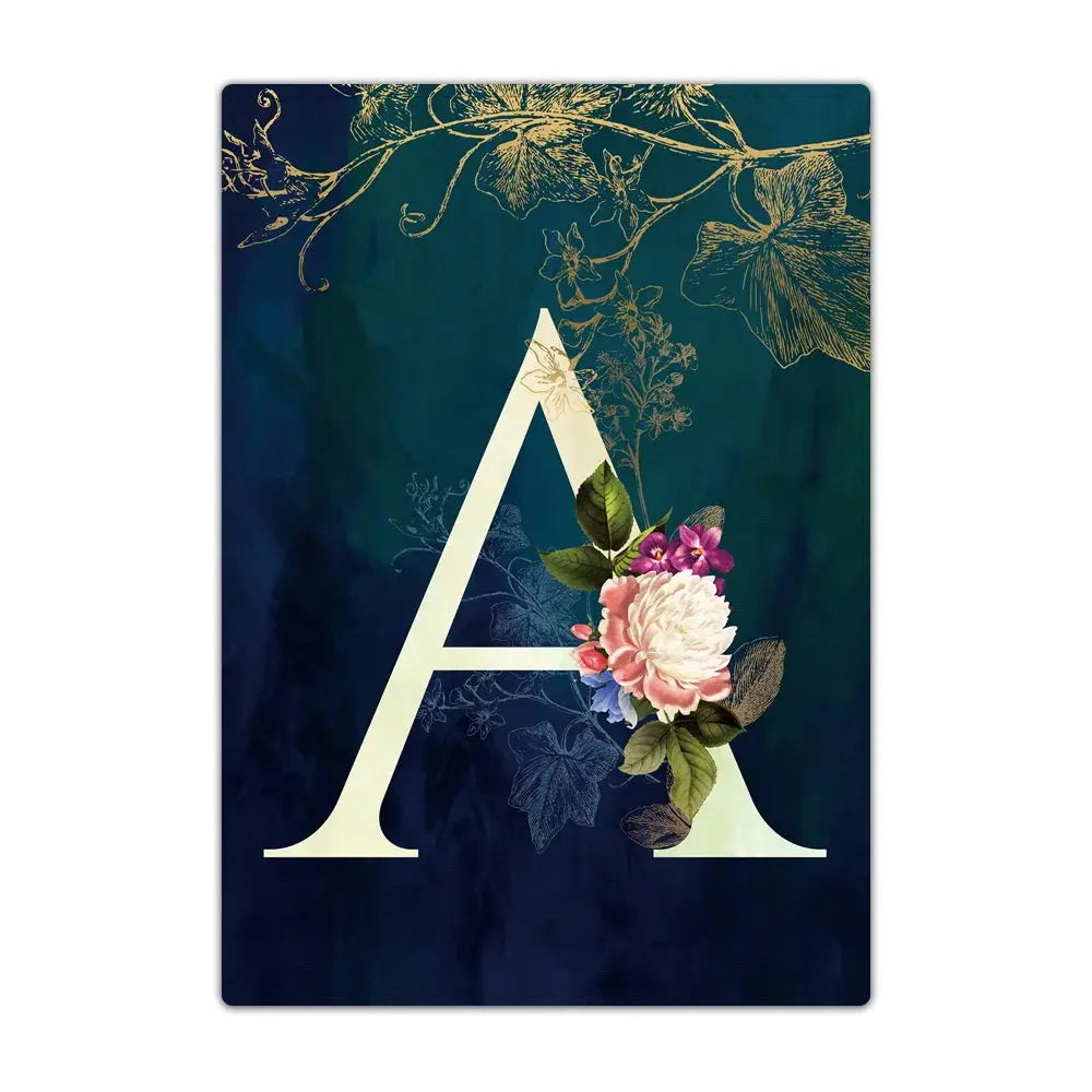Passport Holder Travel Wallet Leather Passport Cover Cards Travel Wallet Document Organizer Case Flower Letter Name Pattern TravelTimesAwait
