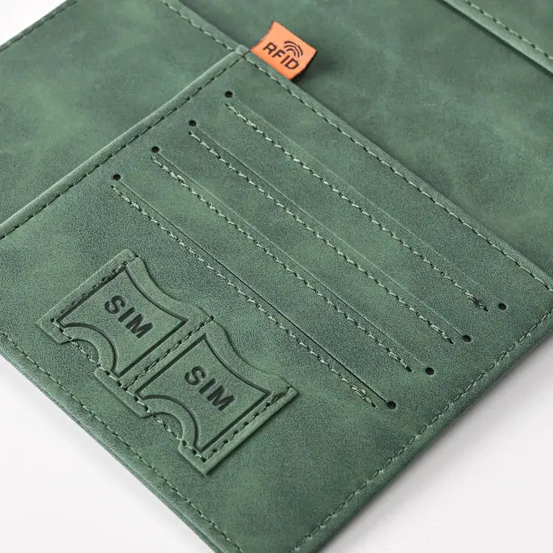 Passport Covers Women Men Letter Print Passport Holder Flight Ticket Clips ID Bank Credit Card Holder Passport Travel Organizer TravelTimesAwait