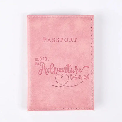 Passport Holder Wallet Cover Travel Essentials Pu Leather Card Case International Travel Accessories for Women/Men TravelTimesAwait