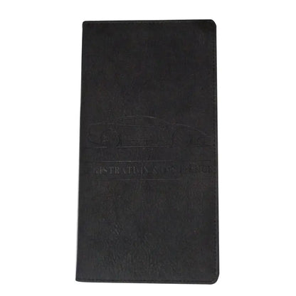 Passport Storage Folder Solid Color Car Driving Documents Credit Card Holders Purse Travel Passport Holder Driver License Bag TravelTimesAwait