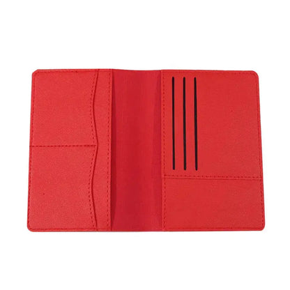 Travel PU Passport Cover Multiple Card Slots Passport Bag Bussiness Ticket Holder Passport Holder Case Travel Accessories TravelTimesAwait