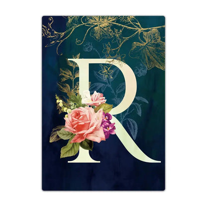 Passport Holder Travel Wallet Leather Passport Cover Cards Travel Wallet Document Organizer Case Flower Letter Name Pattern TravelTimesAwait