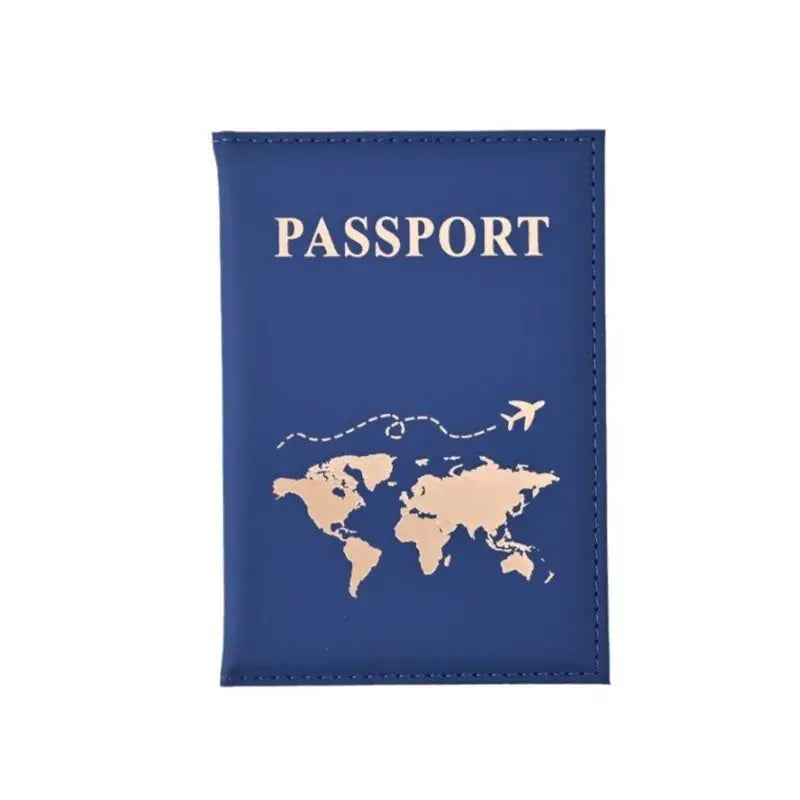 Passport Cover Passport Holder World Map Organizer Protective Card Case Credit Card Holder ID Document Passport Wallet TravelTimesAwait