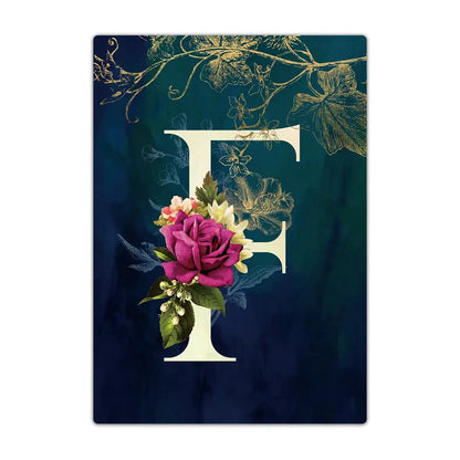 Passport Holder Travel Wallet Leather Passport Cover Cards Travel Wallet Document Organizer Case Flower Letter Name Pattern TravelTimesAwait