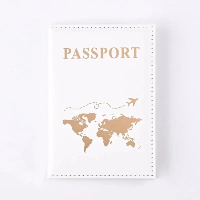Passport Cover Passport Holder World Map Organizer Protective Card Case Credit Card Holder ID Document Passport Wallet TravelTimesAwait