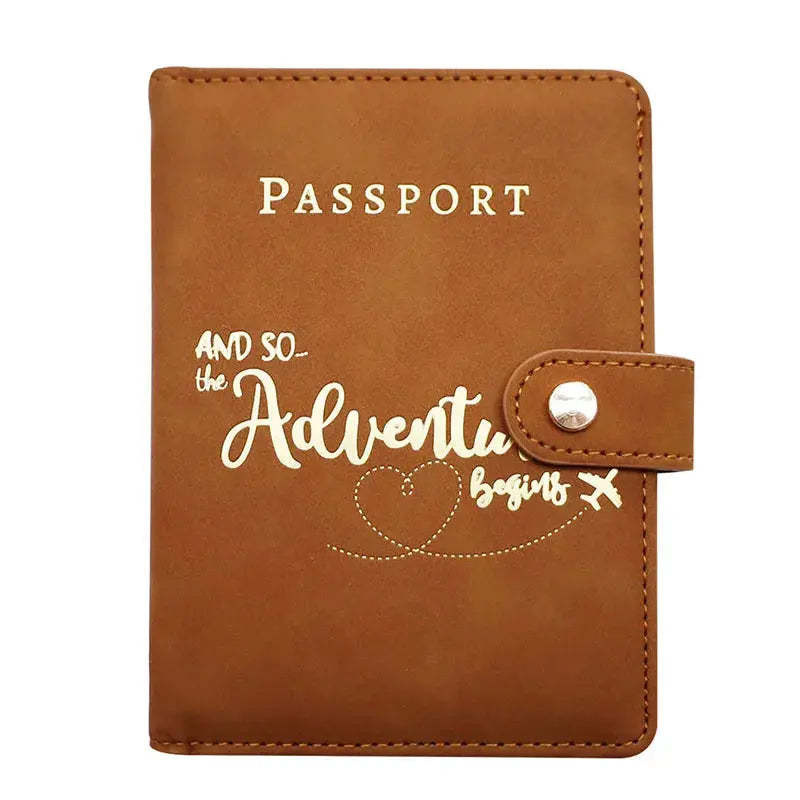 Passport Holder for Travel Personalized Passport Cover Wallet Case for Travel Accessories Passport Book Holders for Women/Men TravelTimesAwait