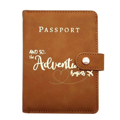 Passport Holder for Travel Personalized Passport Cover Wallet Case for Travel Accessories Passport Book Holders for Women/Men TravelTimesAwait